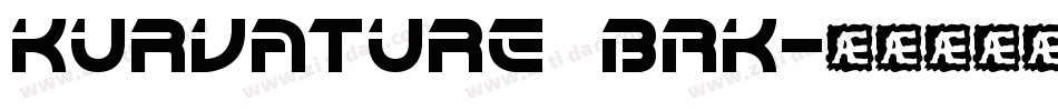 Kurvature BRK字体转换